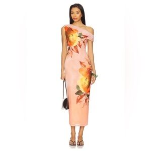 AFRM Holden One-Shoulder Dress